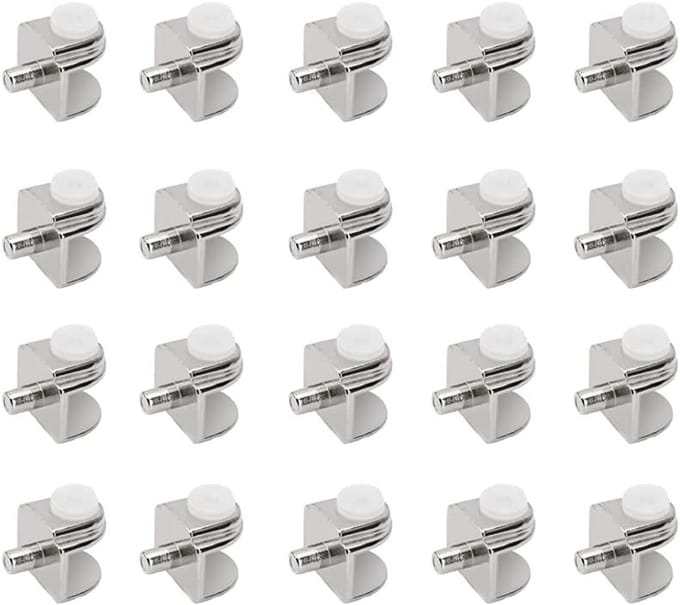 Verstelbare RVS Glasklemmen voor Sterke Beugels, Ideaal voor Glaspartitionen en Planken