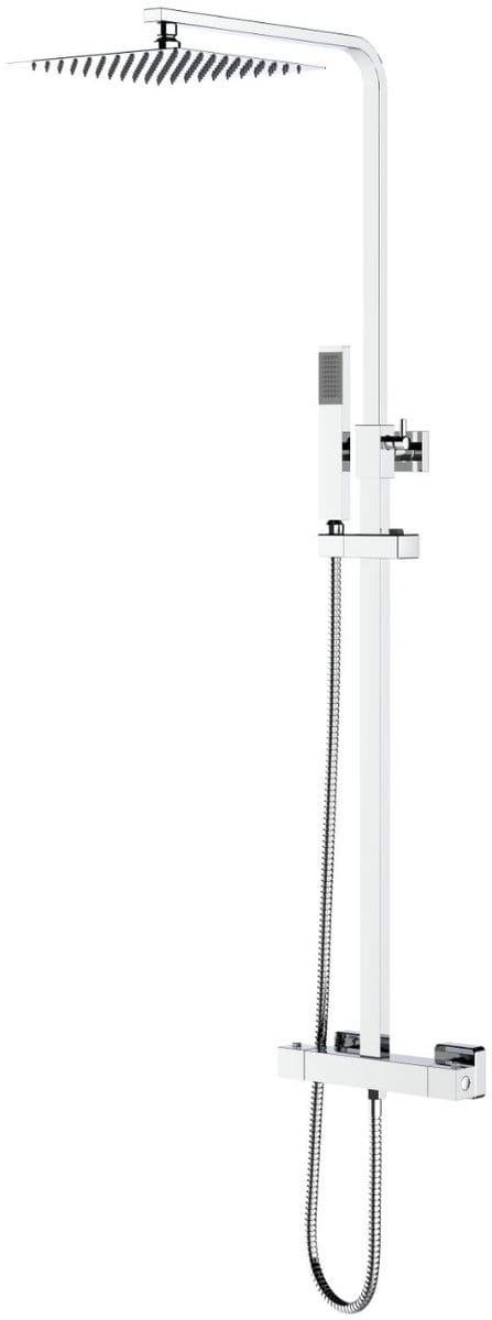 ALONI douchekolom Quadro – chroom