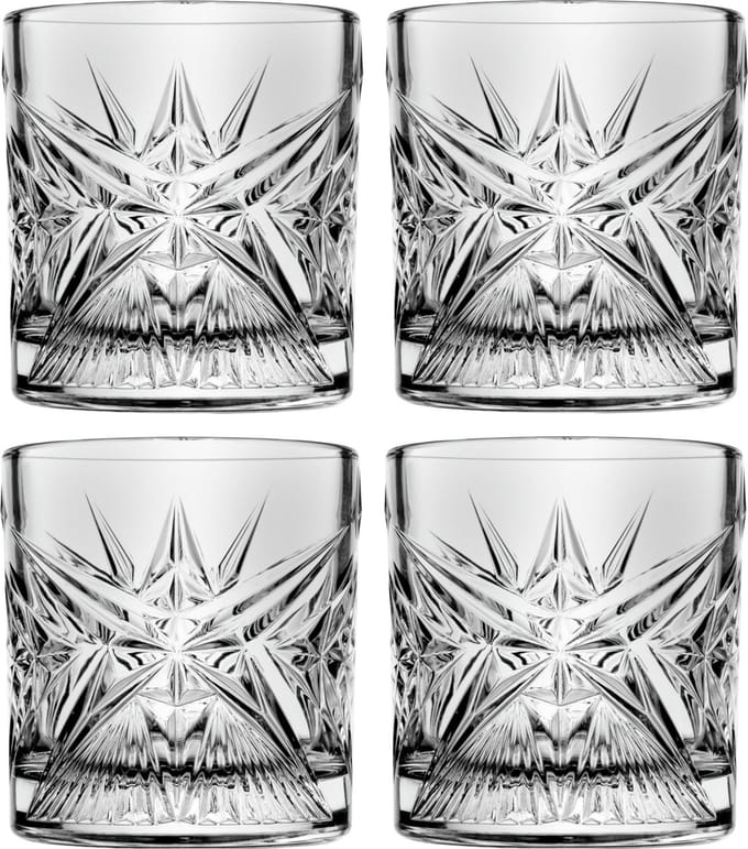 Pasabahce Crystallin Cielo Waterglas - 350 ml - 8,3 cm - 4 stuks