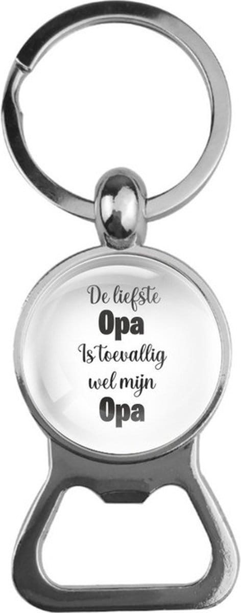 Bieropener Glas - De Liefste Opa Is Toevallig Wel Mijn Opa