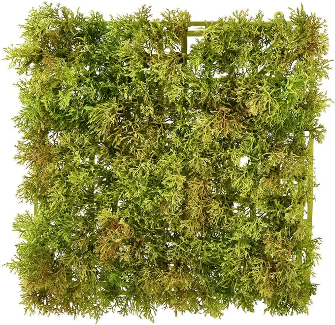 Kunstmosmosmat – perfect voor mosfoto lichtgroen 25×25cm
