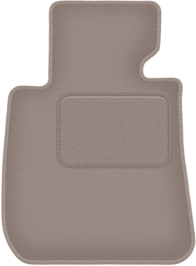 Bestuurdersmat beige voor: BMW 3 E92 coupé (2004-2011)