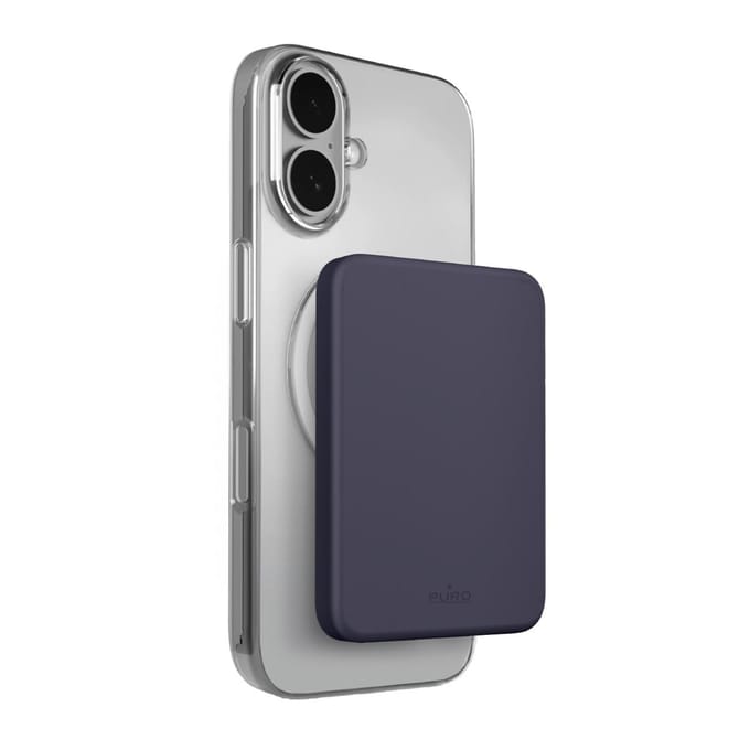 Puro 4200mAh ultra-thin compatible with MagSafe USB-C - gray - 4200 mAh
