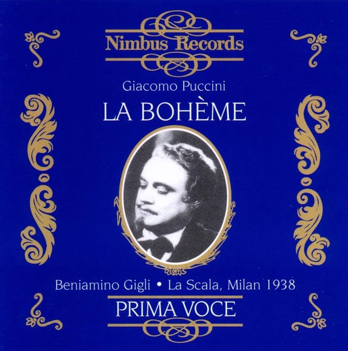 Beniamino Gigli, La Scala - Puccini: La Bohème (2 CD)
