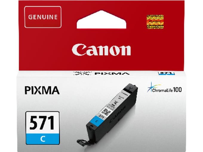 Canon CLI-571C inktcartridge cyaan (origineel)