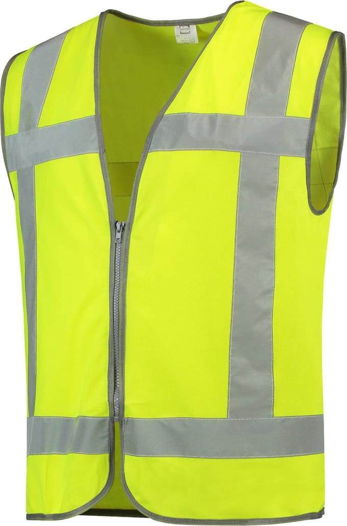 Tricorp Veiligheidsvest RWS Rits 453019 - Fluo Geel - M-L