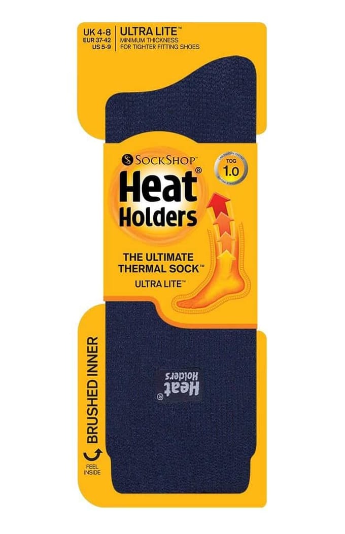 Heat Holders Ultra Lite dames dunne thermo sokken - Indigo
