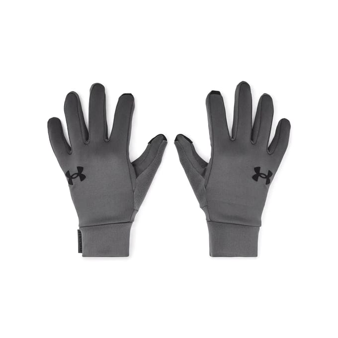 Under armour storm liner handschoenen in de kleur grijs.