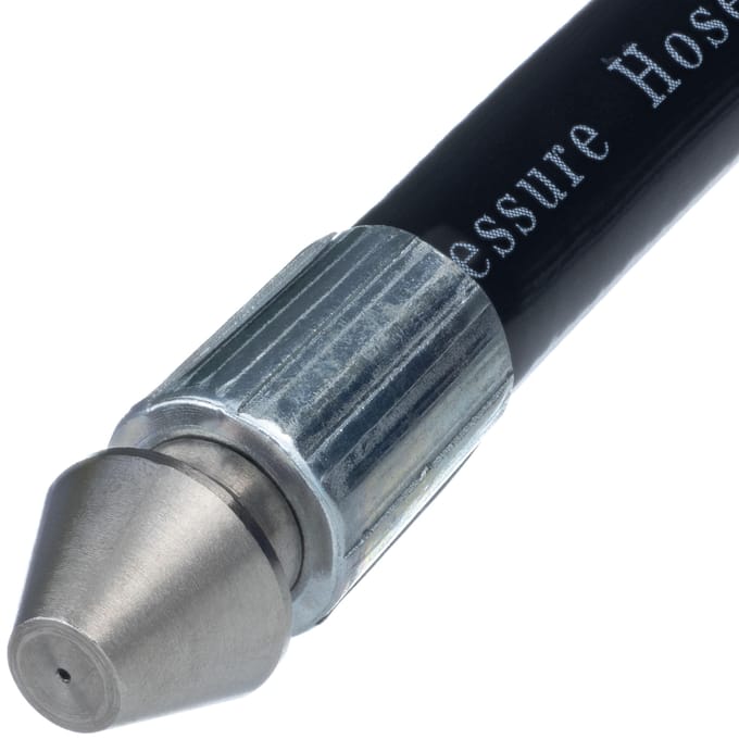 Rosfix Hogedrukslang Vervanging - 15 m, Spuitmond 1+3, 160 bar - M22 Buitendraad, Teflonband