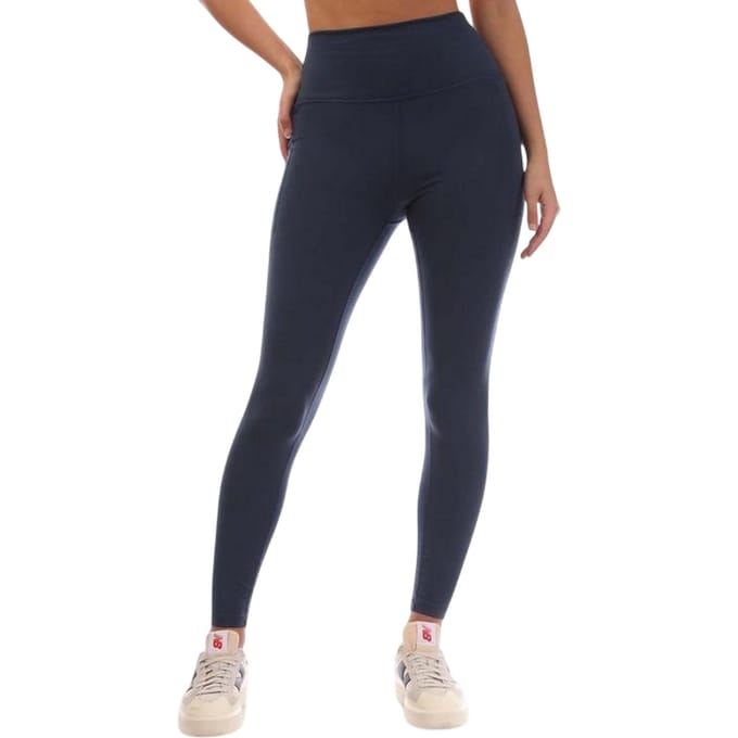 New Balance Leggings met hoge taille voor dames (Marine)