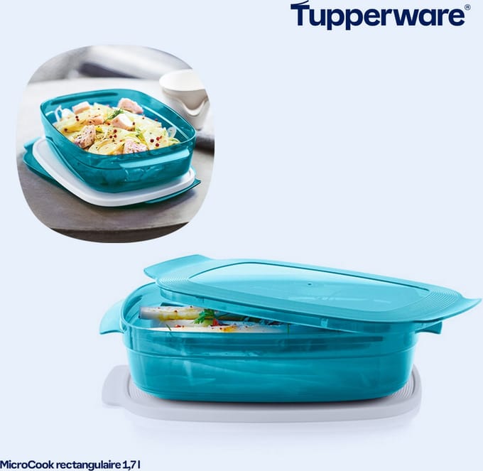 Tupperware Microcook Rechthoekig 1,7l