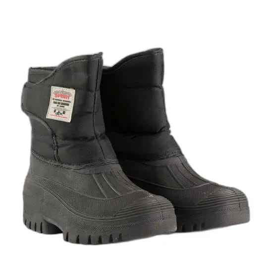 Horze Spirit Stallaarzen, Black, 44