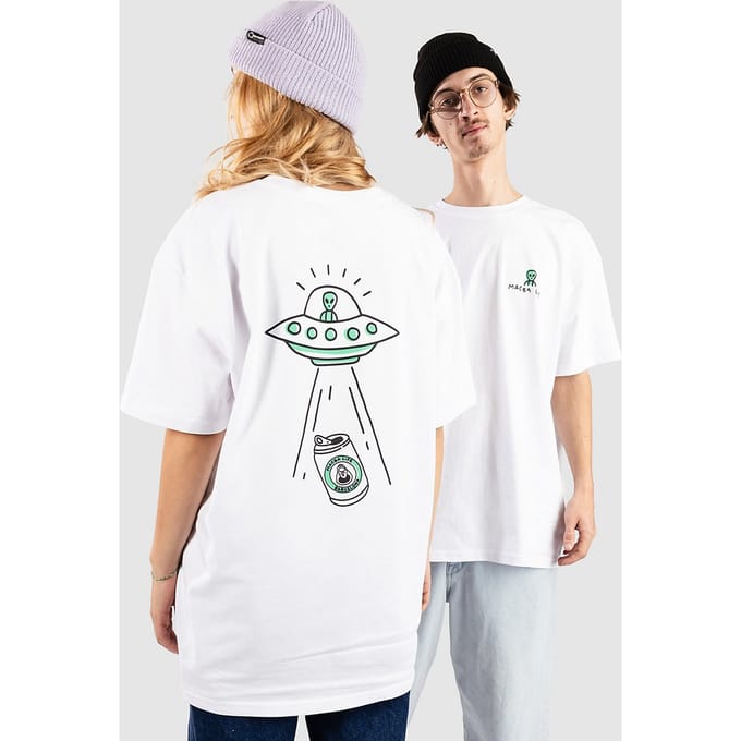 Macba Life Alien T-Shirt wit