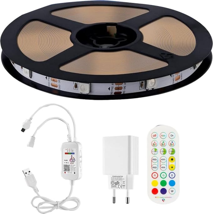 VELTRR® LED Strip 6 Meter - LED Verlichting Strips - LED Light