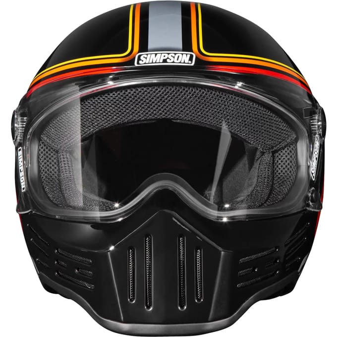 Volle motorhelm Simpson M30