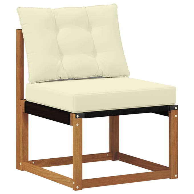 vidaXL - Buiten - Midden - Sofa - Massief - Acacia - Hout - Naturel