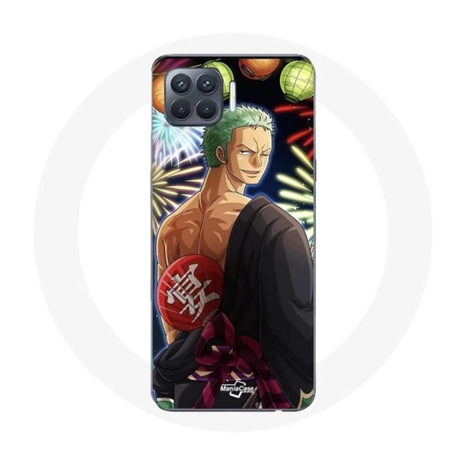 Coque pour Oppo A93 One Piece Joyeux noël Zoro Anime Manga