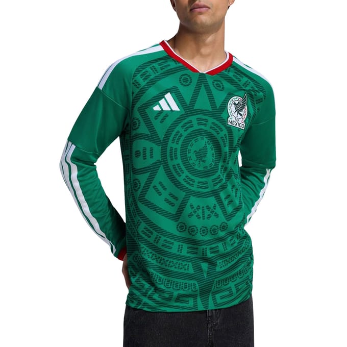 Adidas Mexico Truien/Replica's Heren - Groen - Maat L - Poly Mesh