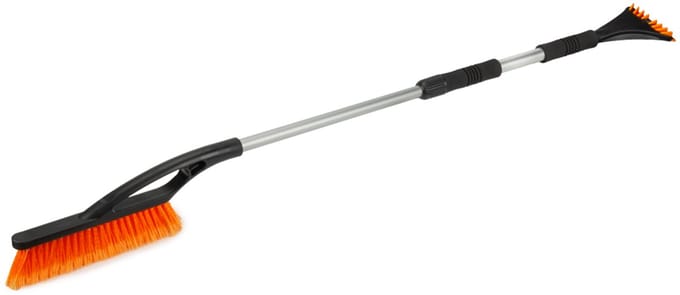 Bradas telescopische ijskrabber met sneeuwborstel, 890 - 1.170 mm