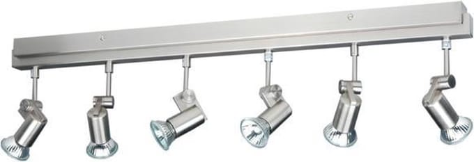 Linea Verdace - Spot Polaris - Nikkel mat 6X50W - Gz10