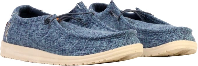 Lage mocassin met veters