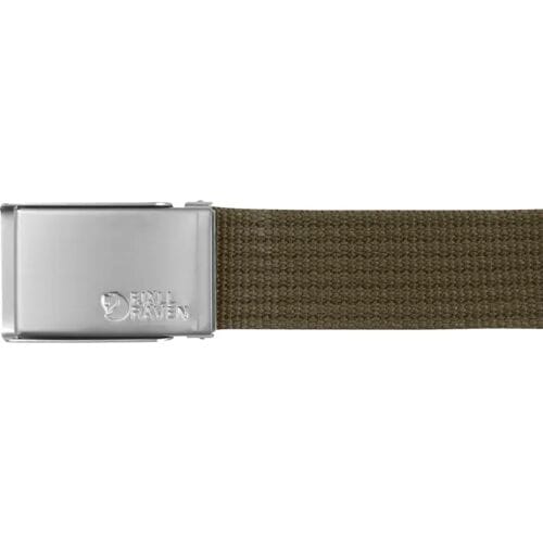 Fjällräven Canvas Belt Unisex Kledingriem - Dark Olive