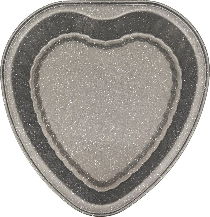 Hartvormige bakvorm 28x27x4.5cm