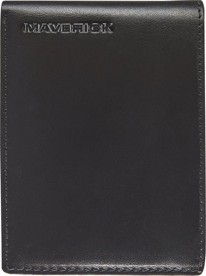 Portemonee mav all black kleingeldvak rfid zwart