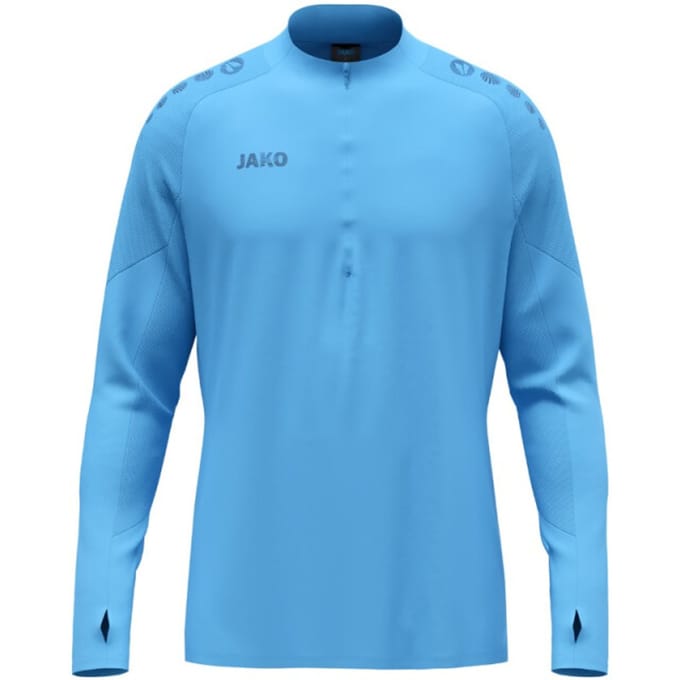 Jako Light Flow Ziptop Kinderen - Hemelsblauw | Maat: 128