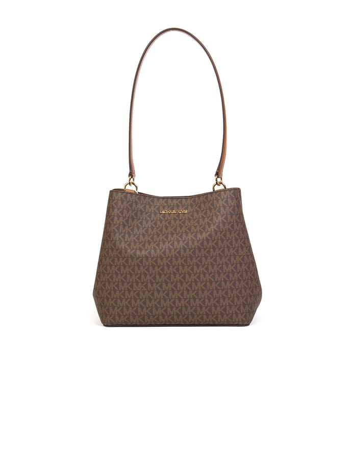 Michael Kors Pratt Medium Buckethandtas met Schouderriem