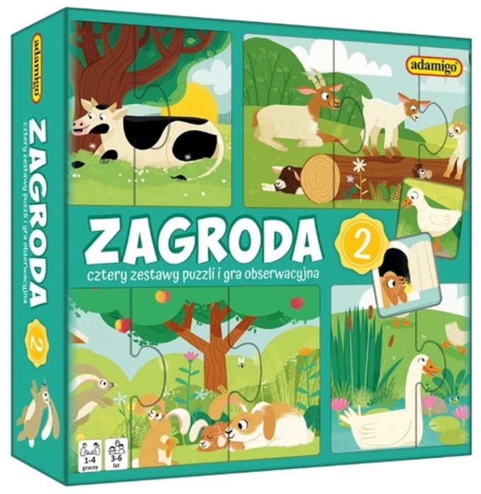 Observatiepuzzel Zagroda 2 - Puzzel