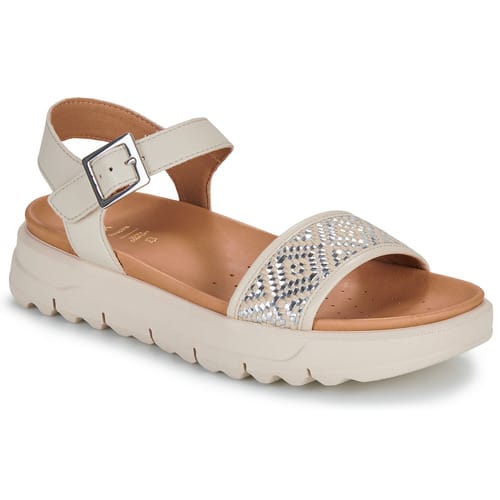 GEOX XAND 2.1S DAMES Sandalen - MELKWIT - Maat 37