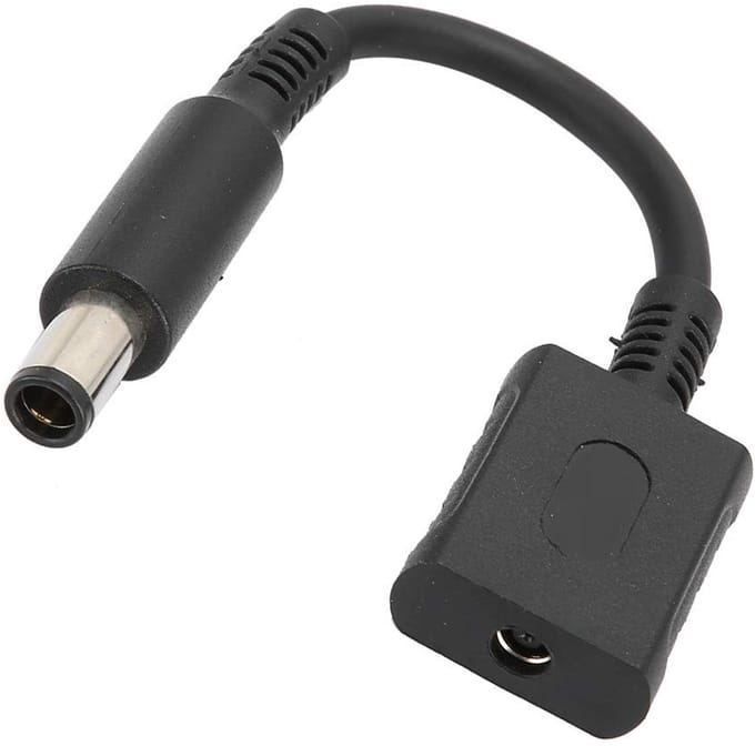 Allecto - DC-voedingsadapterconnector - 4,5 x 3 mm naar 7,4 x 5,0 mm