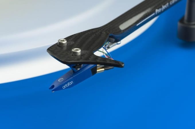 Pro-Ject Platenspeler Naald MM Ortofon Pick It 25A, Pro-Ject blauw
