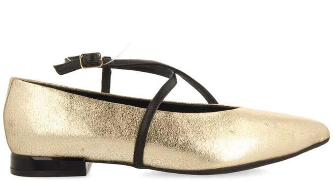 Gioseppo Turkeve Ballerina´s Goud EU 41 Vrouw