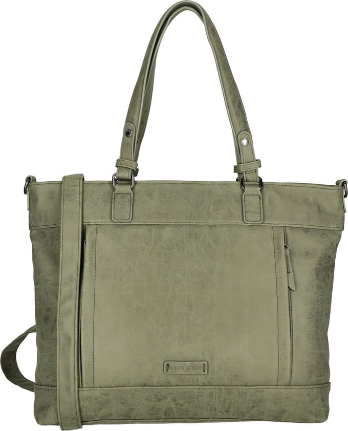 Enrico Benetti Ruby Shopper 15 inch laptopvak - 66726 - Olijf