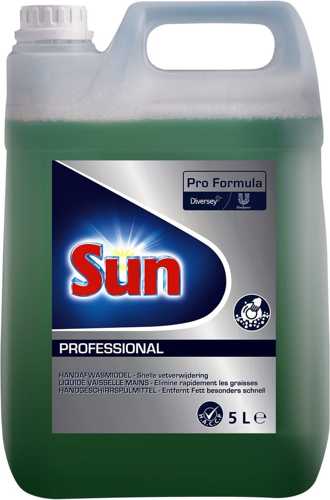 Sun handafwasmiddel Pro Formula, flacon van 5 liter