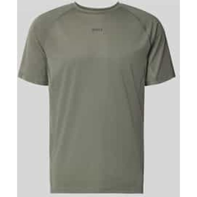 Regular fit T-shirt met flatnocknaden, model 'TEE ACTIVE 1'