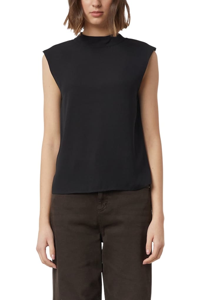 Comma Blouses Black Größe: 38 | Blusen Outlet | Damen | Schwarz