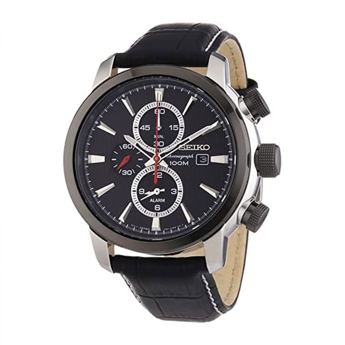 Seiko Chronograph Alarm SNAF47P2