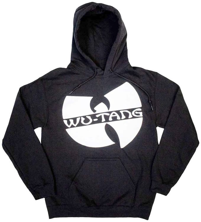 WuTang Clan - Slanted Logo Mono Hoodie/trui - M - Zwart