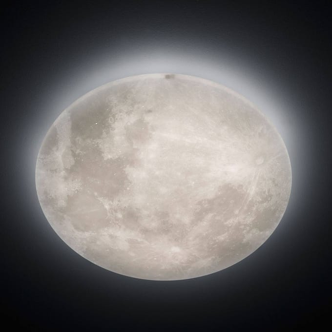 Trio Lighting LED-plafondlamp Lunar met afstandsbediening 60cm