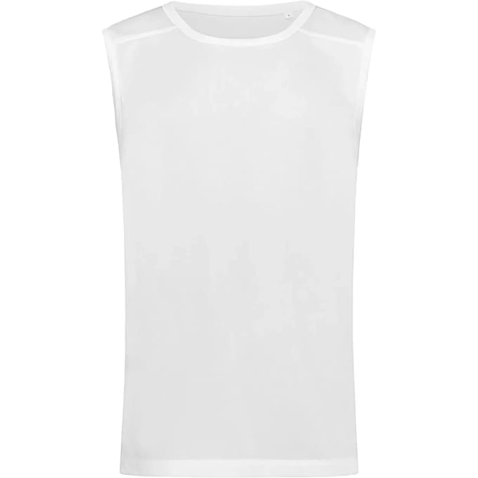 Stedman Active 140 Sleeveless S8440 - White - S