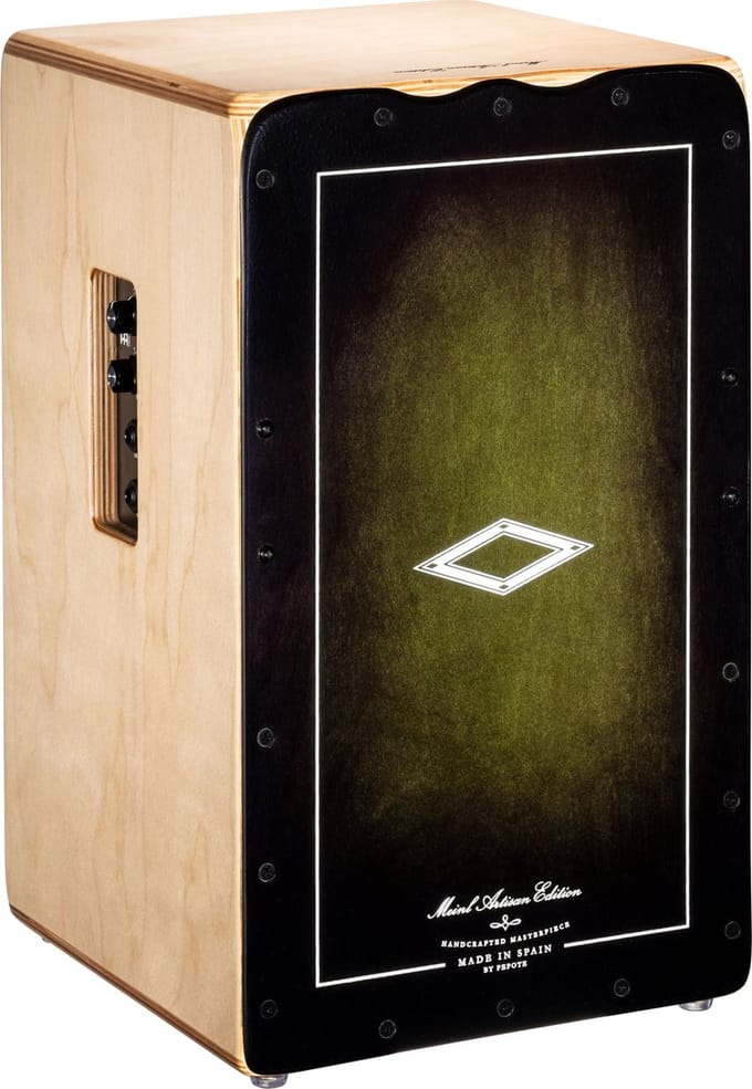 Meinl Artisan Pickup Cajon PAESLDOB Soleá Line, Dark Olive Burst - Cajon