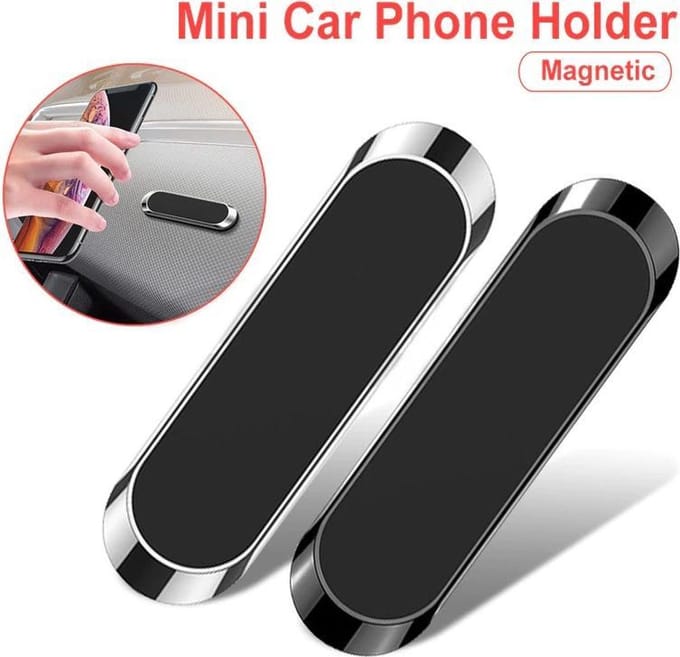 Telefoonhouder Magneet/Auto Plaatje zwart/360 graden/Dashboard / sleutelhouder / iPhone/ Huawei P40 Lite Iphone 11pro Auto telefoon