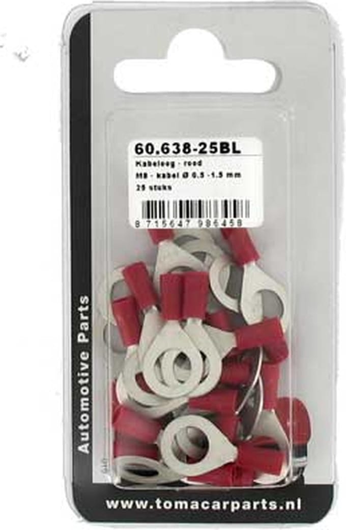 Kabeloog M8 25 stuks blister