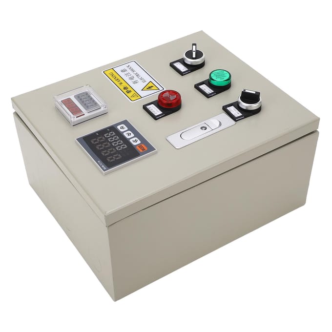 Temperatuurregelbox Nauwkeurige Regeling PID Temperatuurregelaar Thermostaatbox met beige