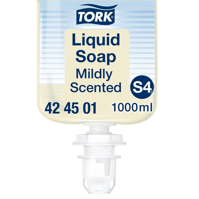 Tork vloeibare zeep mild geparfumeerd, S4 systeem, parelmoer, 1000 ml