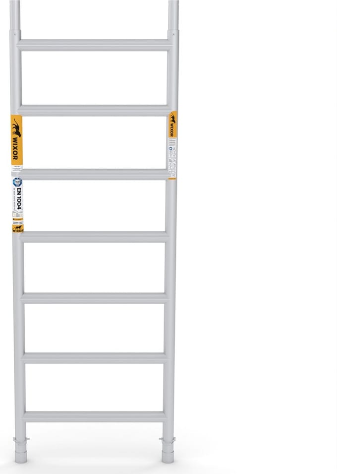 Wixor Opbouwframe 75 | 7 sporten | steigerframe | steigeronderdeel | frame | steiger | aluminium | 2mm | stelling