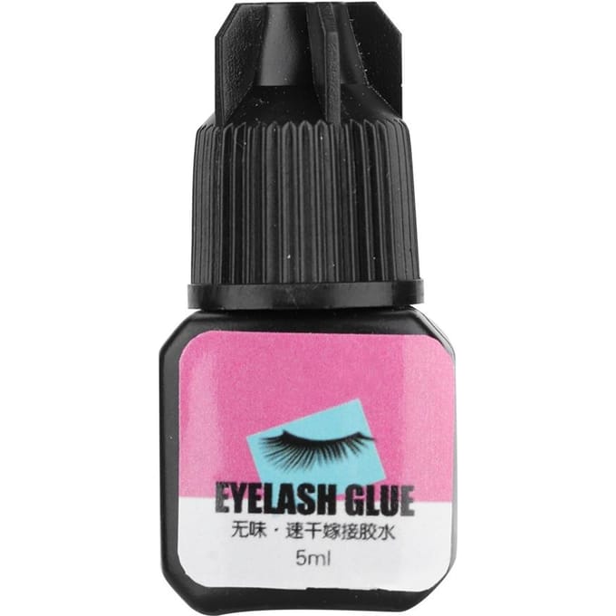 5ML Wimpers Extension Lijm Sneldrogende Wimpers Enten Lijm Oefen Extension Tool pink